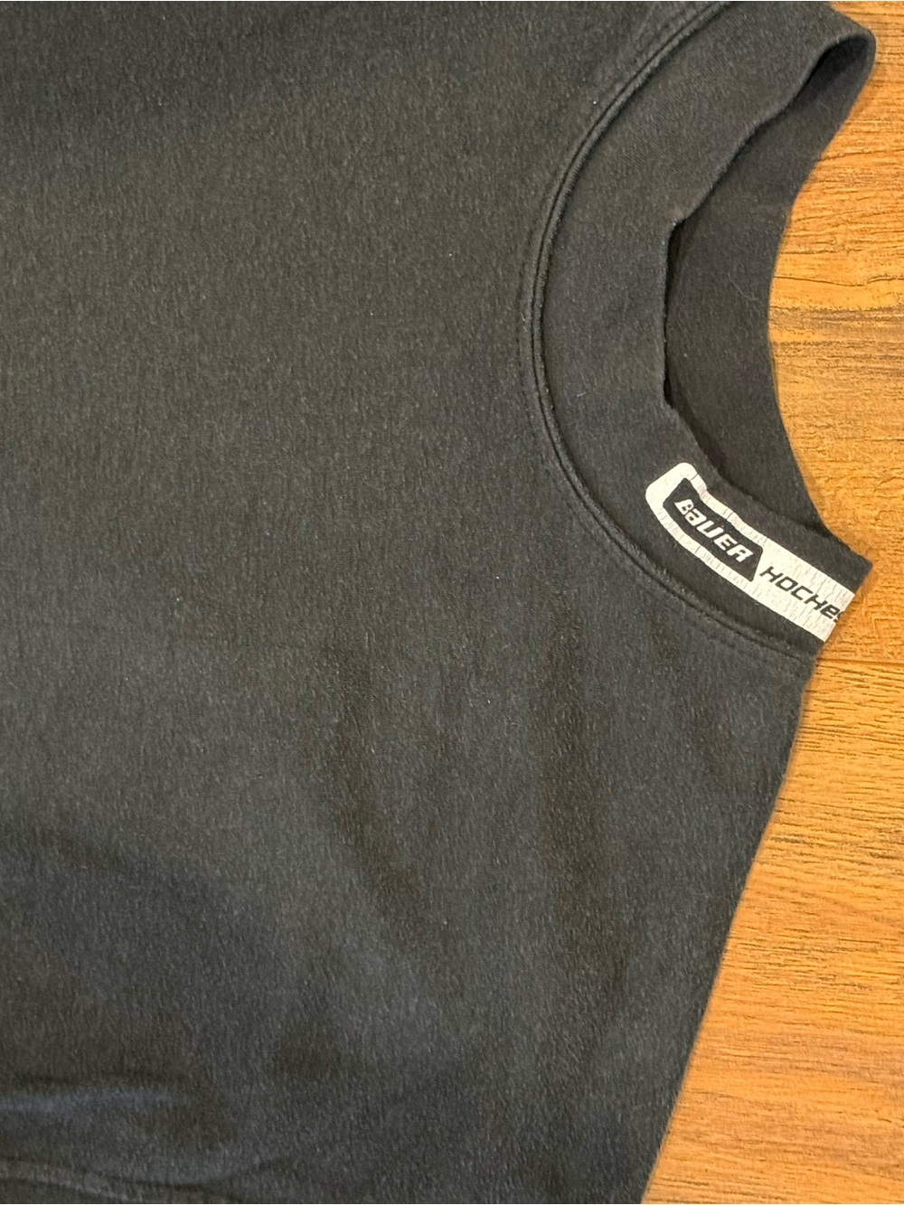 Bauer Hockey Men’s Black Mock Neck T-Shirt